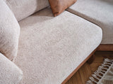 Allegra Cream Modular Sectional from Furnia - Luna Furniture