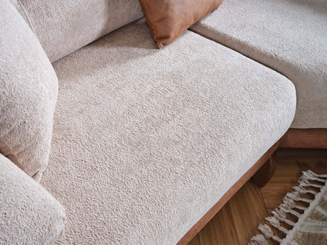 Allegra Cream Modular Sectional from Furnia - Luna Furniture