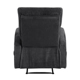Allen Dark Gray Reclining Chair from Homelegance - Luna Furniture