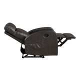 Allen Espresso Reclining Chair from Homelegance - Luna Furniture