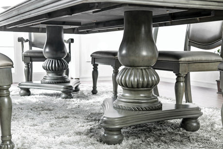 Alpena Gray Dining Table from Furniture of America - Luna Furniture