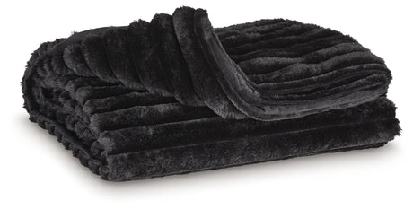 Alsonwell Black Throw (Set of 3) from Ashley - Luna Furniture