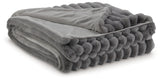 Alsonwell Gray Throw from Ashley - Luna Furniture
