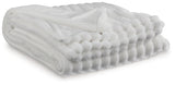 Alsonwell White Throw from Ashley - Luna Furniture