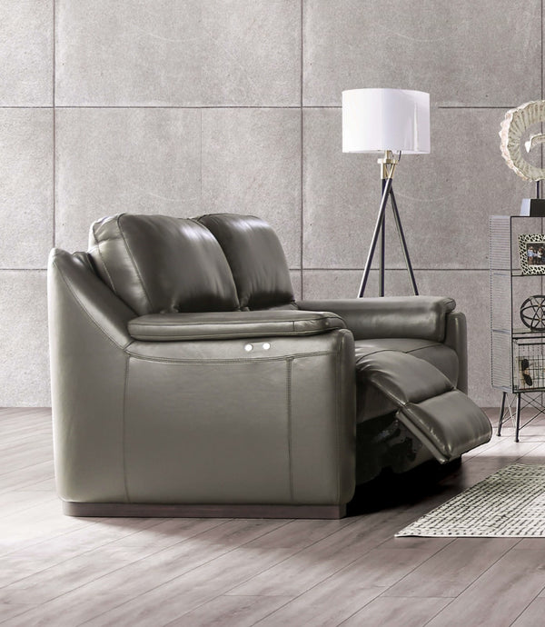 Altamura Gray Power Loveseat