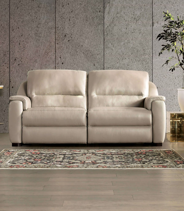 Altamura Taupe Power Loveseat