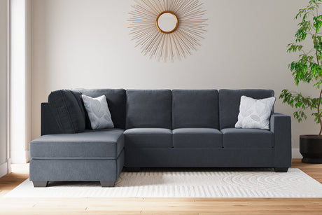 Altari Slate 2-Piece Sectional and Ottoman from Ashley - Luna Furniture