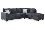 Altari Slate 2-Piece Sectional and Ottoman from Ashley - Luna Furniture
