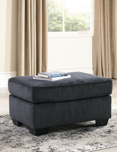 Altari Slate 2-Piece Sleeper Sectional and Ottoman from Ashley - Luna Furniture