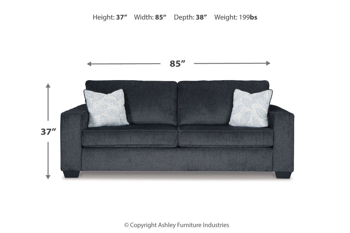 Altari Slate Sofa Sleeper and Loveseat from Ashley - Luna Furniture
