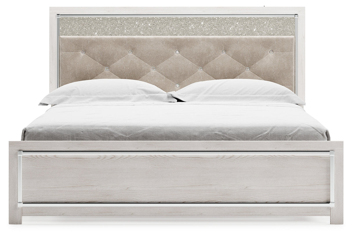 Altyra King Panel Bed, Chest and 2 Nightstands from Ashley - Luna Furniture