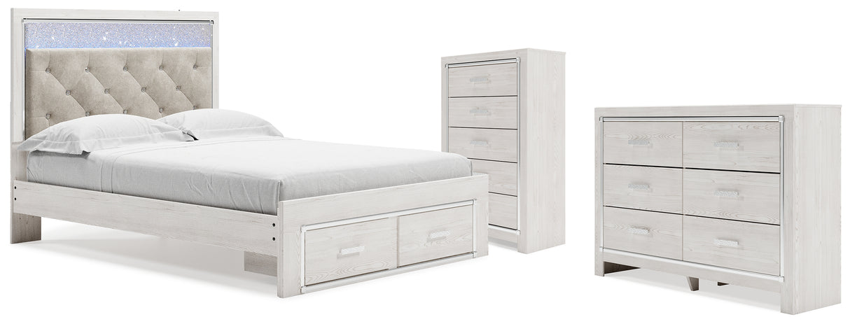 Altyra Queen Storage Bed, Dresser and Chest from Ashley - Luna Furniture