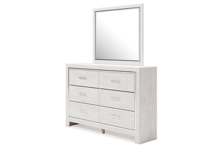 Altyra White Dresser and Mirror from Ashley - Luna Furniture