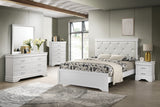 Amalia White Full Panel Bed from Crown Mark - Luna Furniture
