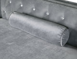 Amie Gray Sectional from Furniture of America - Luna Furniture