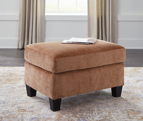 Amity Bay Clay Ottoman from Ashley - Luna Furniture