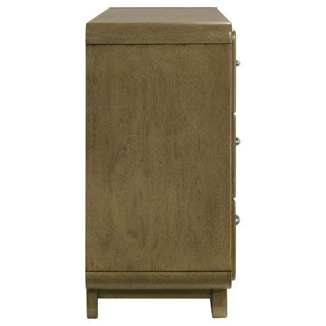 Amsbury Nutmeg 6-Drawer Dresser from Coaster - Luna Furniture