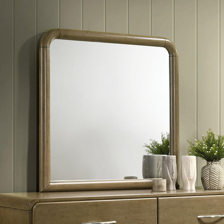 Amsbury Nutmeg Dresser Mirror (Mirror Only) from Coaster - Luna Furniture