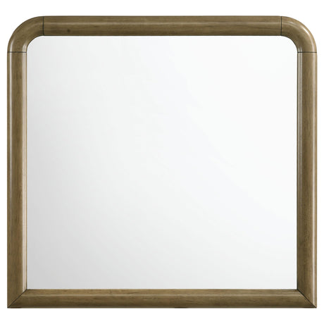 Amsbury Nutmeg Dresser Mirror (Mirror Only) from Coaster - Luna Furniture