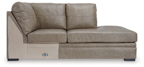 Amuleto Desert Right-Arm Facing Corner Chaise from Ashley - Luna Furniture