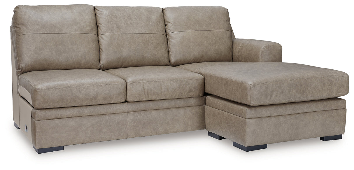 Amuleto Desert Right-Arm Facing Sofa Chaise from Ashley - Luna Furniture