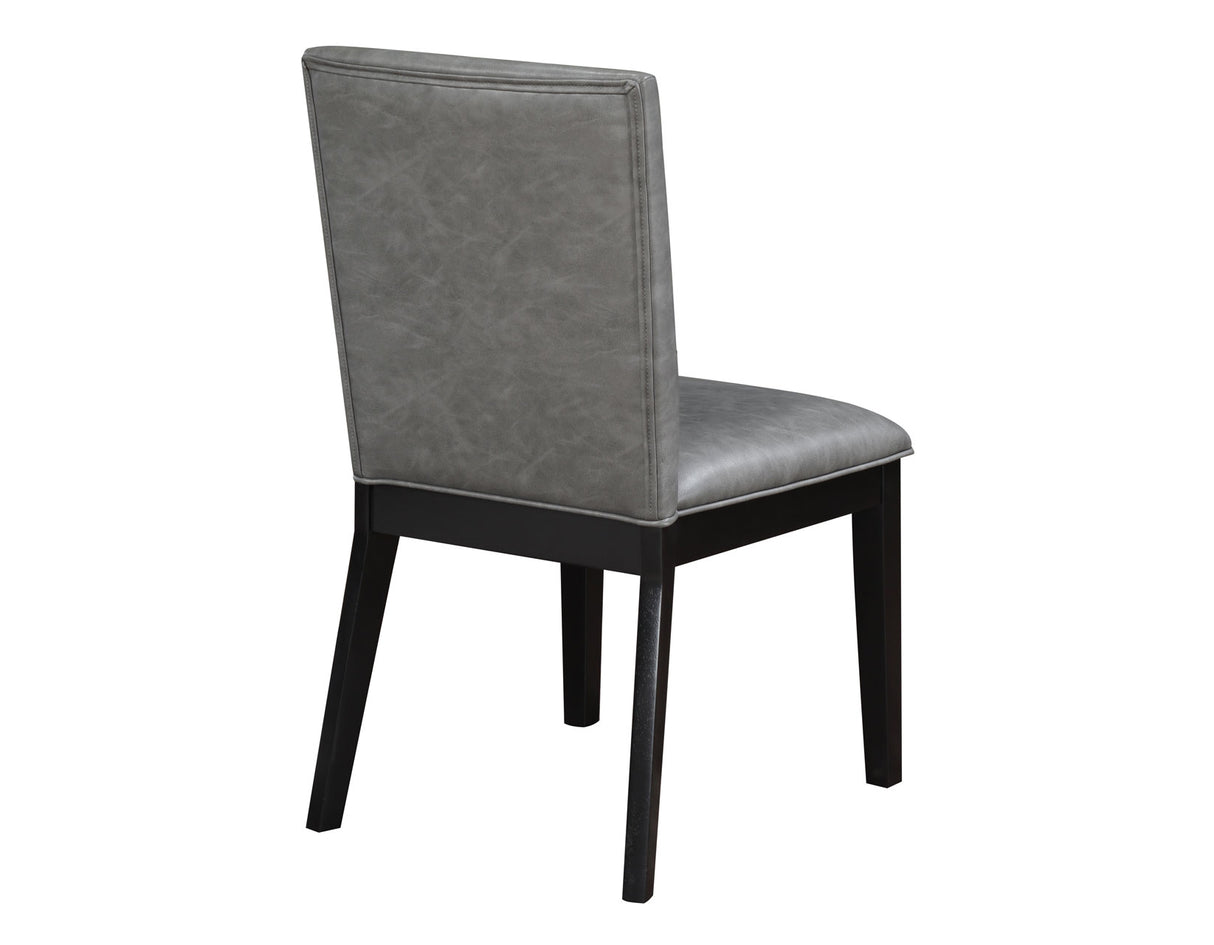 Amy Black/Gray Round Dining Room Set from Steve Silver - Luna Furniture
