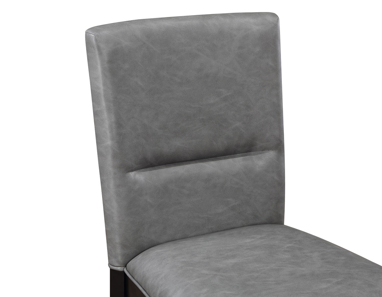 Amy Black/Gray Round Dining Room Set from Steve Silver - Luna Furniture