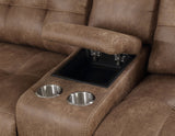 Anastasia Cocoa 3-Piece Reclining Sectional from Steve Silver - Luna Furniture