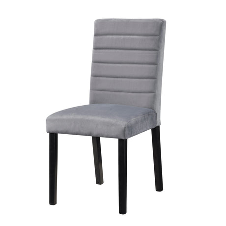 Andreas Gray Dining Side Chair, Set of 2 from Homelegance - Luna Furniture