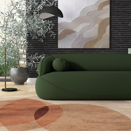 Andrew Dark Green Boucle Sofa from Ashcroft Furniture - Luna Furniture