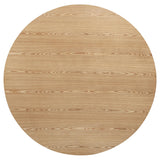 Andrews Light Ash 48-inch Round Wood Dining Room Table from Coaster - Luna Furniture