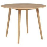 Andrews Light Ash 5-Piece Round Counter Height Dining Set from Coaster - Luna Furniture