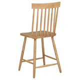 Andrews Light Ash 5-Piece Round Counter Height Dining Set from Coaster - Luna Furniture