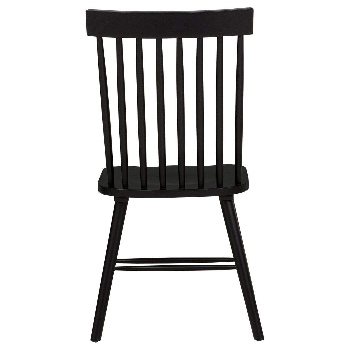 Andrews Light Ash and Black 5-Piece Round Dining Room Set from Coaster - Luna Furniture