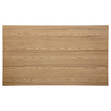 Andrews Light Ash and White 66-inch Rectangular Dining Table from Coaster - Luna Furniture