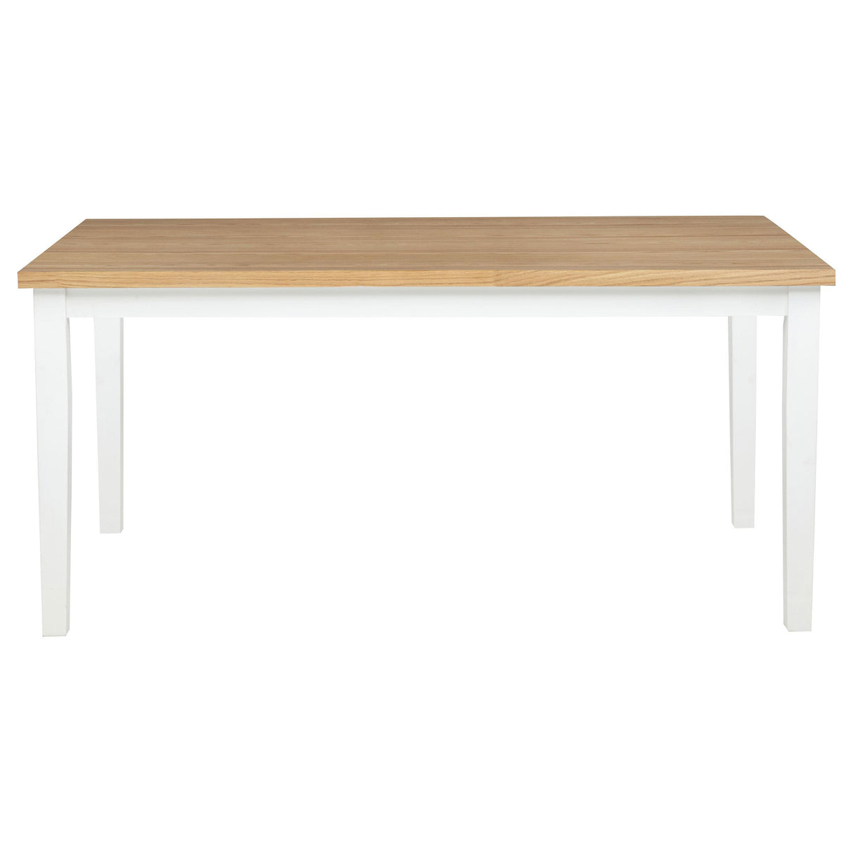Andrews Light Ash and White 7-Piece Rectangular Dining Set from Coaster - Luna Furniture