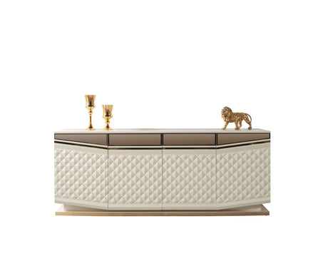 Anica Ivory Dining Server from Nova Furniture - Luna Furniture