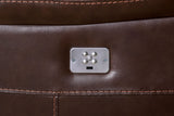 Antenor Brown Power Loveseat from Furniture of America - Luna Furniture