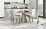 Apex Beige/Natural 5-Piece Dining Set from Happy Homes - Luna Furniture