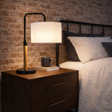 Arcus Paniz Simple Table Lamp with Cylinder Shade from Ashcroft Furniture - Luna Furniture