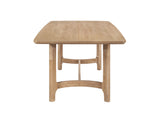 Arden Warm Wood/Beige Dining Set from Crown Mark - Luna Furniture
