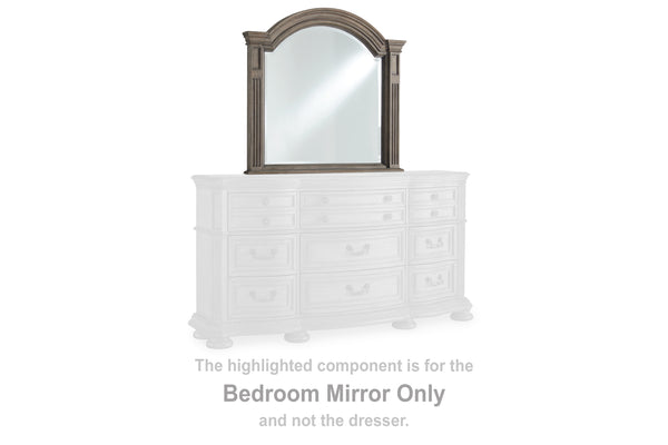 Ardenfield Light Brown Bedroom Mirror (Mirror Only)