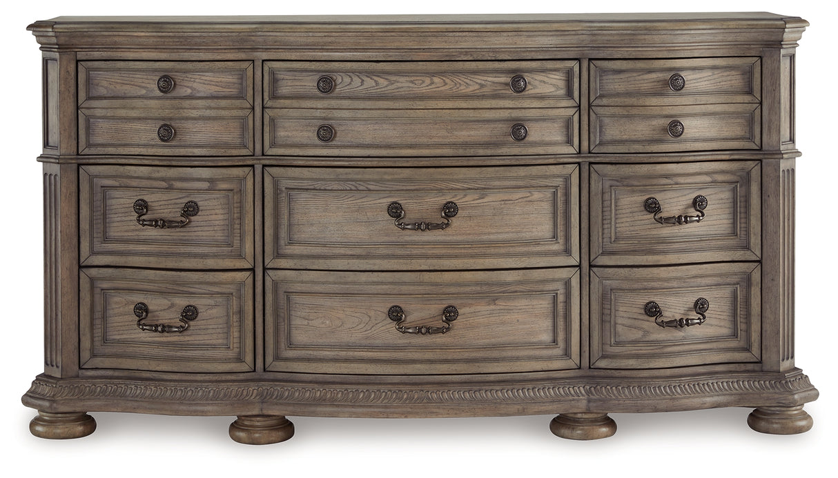 Ardenfield Light Brown Dresser from Ashley Furniture - Luna Furniture