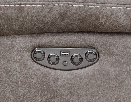 Aria Desert Sand 3-Piece Dual-Power Reclining Sectional from Steve Silver - Luna Furniture