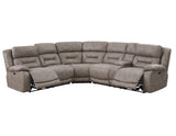 Aria Desert Sand 3-Piece Dual-Power Reclining Sectional from Steve Silver - Luna Furniture