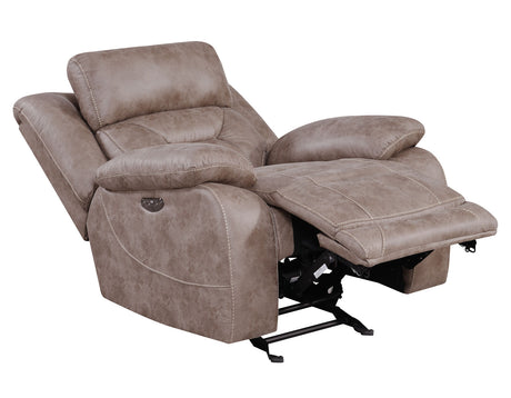 Aria Desert Sand Dual-Power Recliner from Steve Silver - Luna Furniture