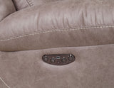 Aria Desert Sand Dual Power Reclining Sofa from Steve Silver - Luna Furniture