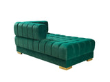 Ariana Green Velvet Double Chaise Sectional from Nova Furniture - Luna Furniture