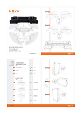 Ariana Green Velvet Double Chaise Sectional from Nova Furniture - Luna Furniture