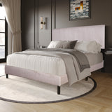 Arianne Beige King Platform Bed from Happy Homes - Luna Furniture